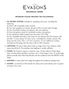 Download a PDF of The Evasons' show rider